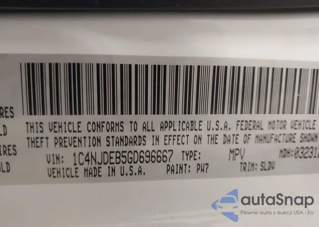 1C4NJDEB5GD696667: 43603971