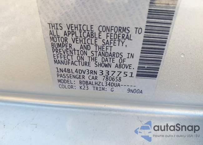 1N4BL4DV3RN337751: 43604150