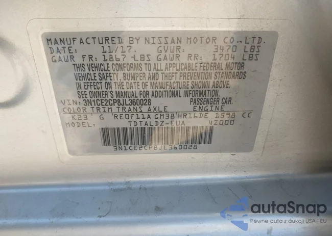 3N1CE2CP8JL360028: 43605769