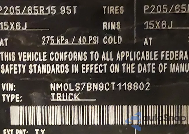 NM0LS7BN9CT118802: 43605159