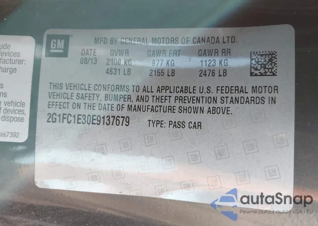 2G1FC1E30E9137679: 43605212