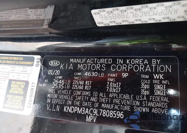 KNDPM3AC9L7808596: 43605214