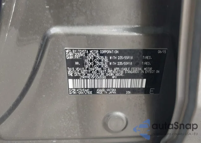 JTMYFREV5FD065065: 43606622