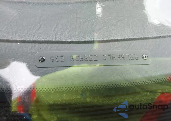 4S3BG6852X7634726: 43606758