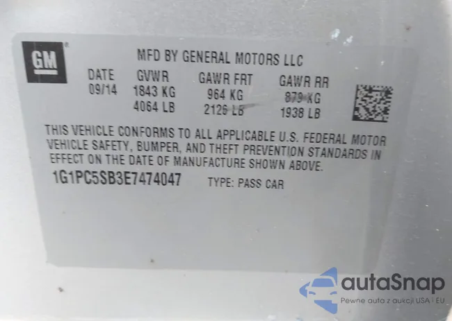 1G1PC5SB3E7474047: 43605997