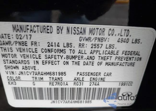 JN1CV7AR4HM681985: 43606016