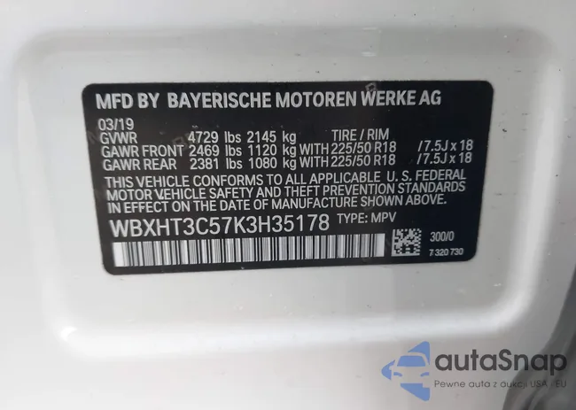 WBXHT3C57K3H35178: 43606218