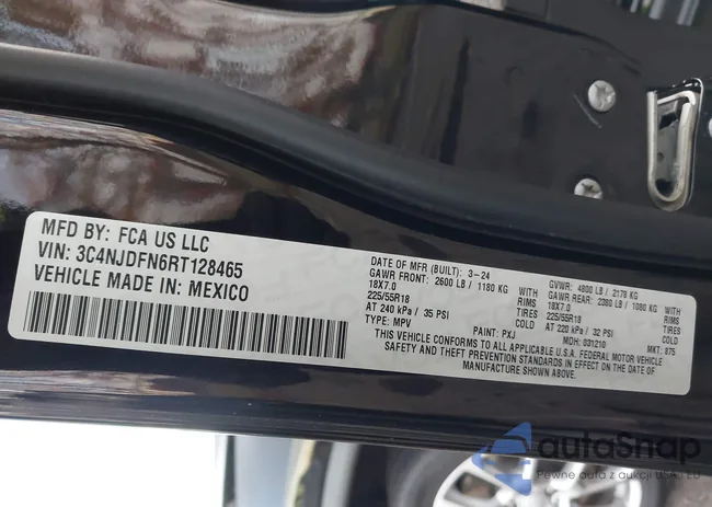 3C4NJDFN6RT128465: 43607013