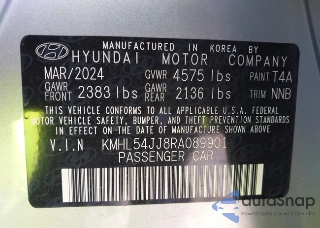 KMHL54JJ8RA089901: 43608346