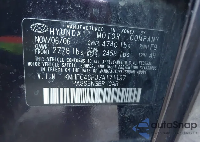 KMHFC46F37A171197: 43608399