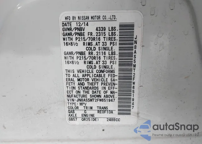 JN8AS5MT2FW651947: 43608414