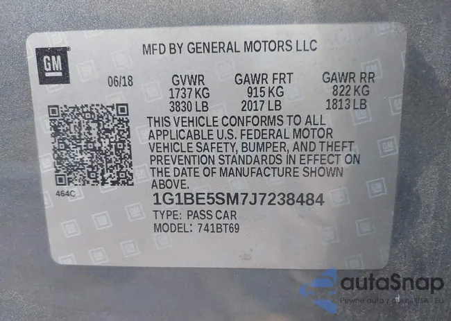 1G1BE5SM7J7238484: 43608635