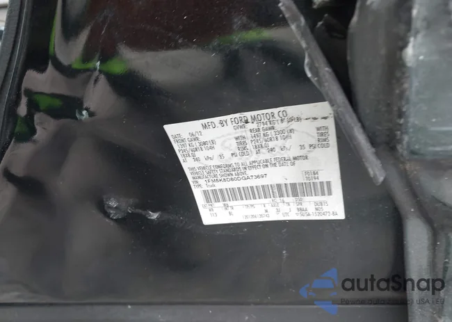 1FM5K8D80DGA73697: 43608784