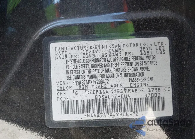 3N1AB7APXJY206472: 43608895