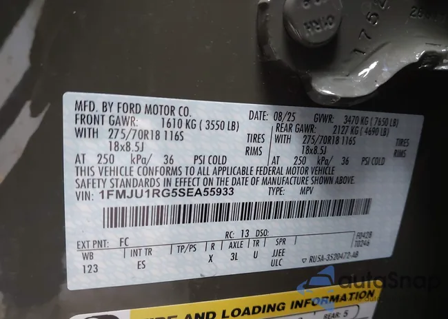 1FMJU1RG5SEA55933: 43607968