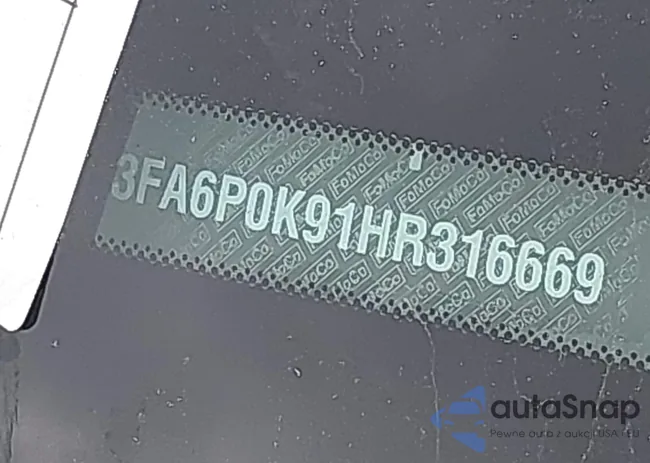 3FA6P0K91HR316669: 43609374