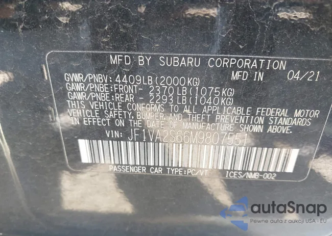 JF1VA2S66M9807551: 43608899