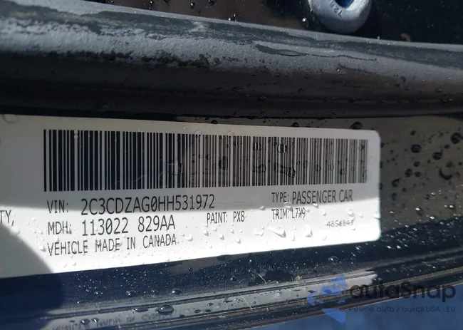 2C3CDZAG0HH531972: 43608990