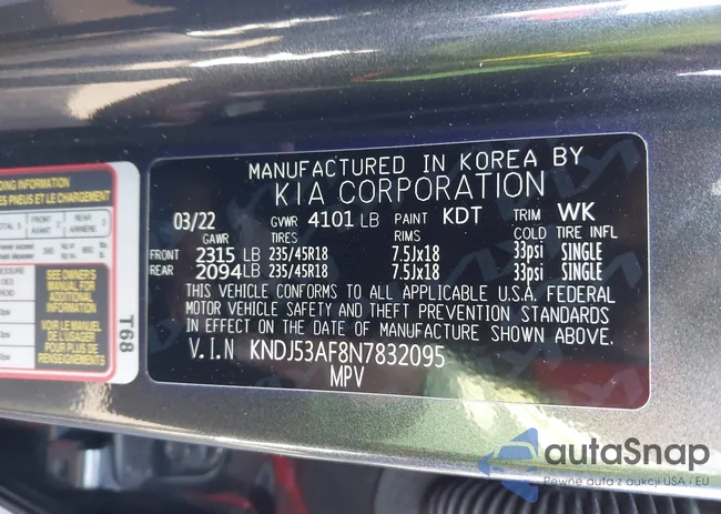 KNDJ53AF8N7832095: 43608999