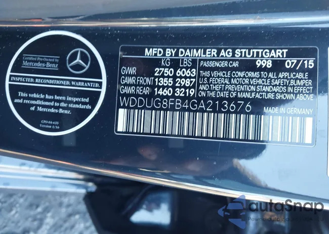 WDDUG8FB4GA213676: 43610792