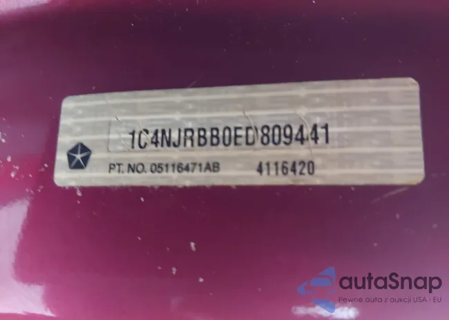 1C4NJRBB0ED809441: 43609999