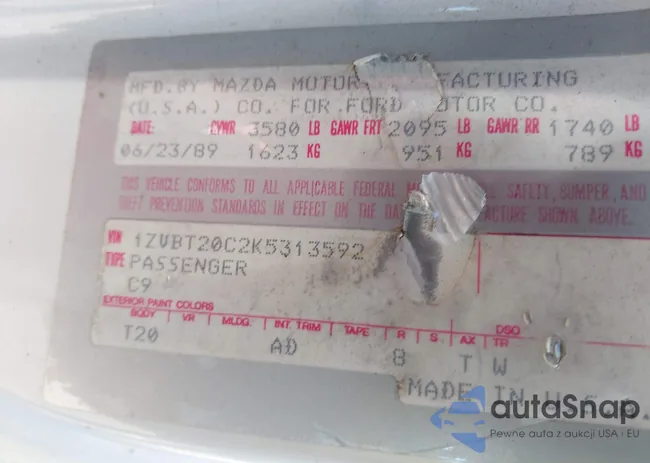 1ZVBT20C2K5313592: 43611684