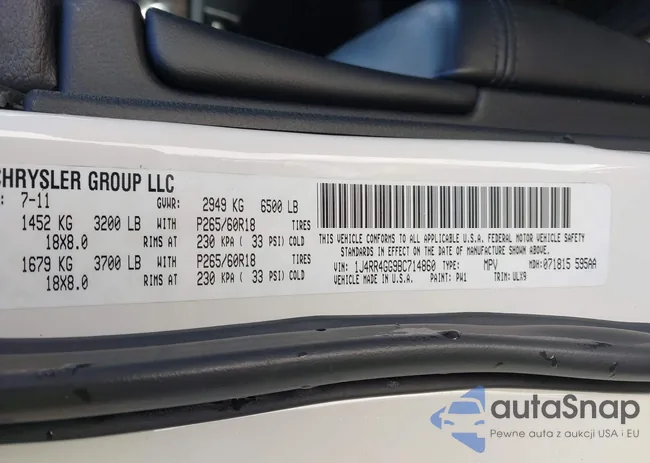 1J4RR4GG9BC714860: 43612317