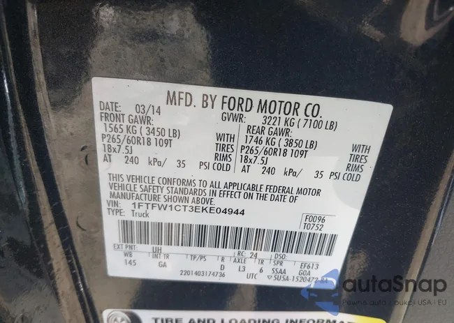 1FTFW1CT3EKE04944: 43612339