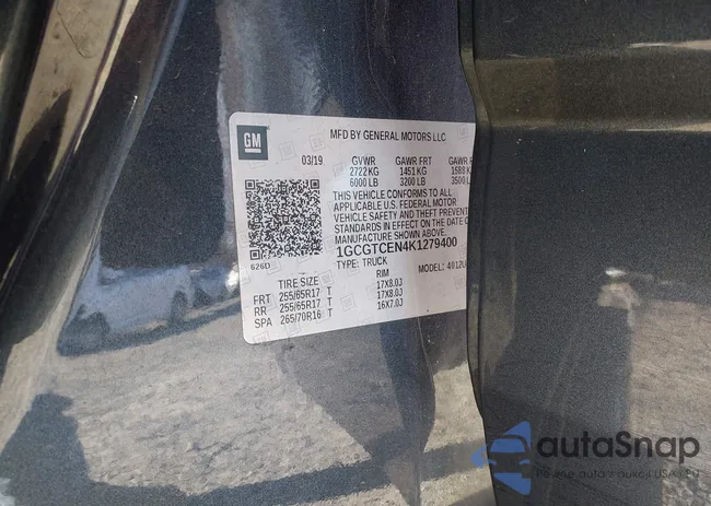 1GCGTCEN4K1279400: 43612466