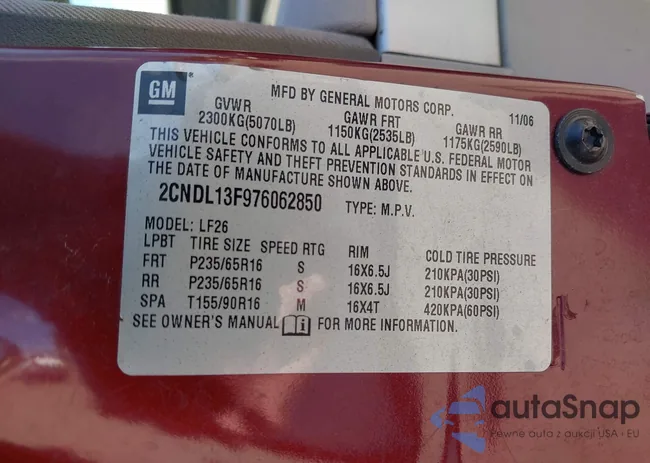 2CNDL13F976062850: 43612493