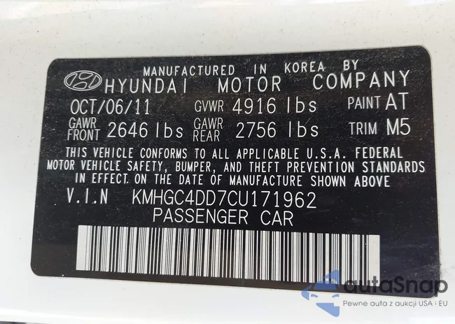 KMHGC4DD7CU171962: 43612594