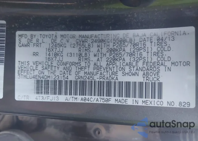3TMLU4EN4DM123154: 43612728