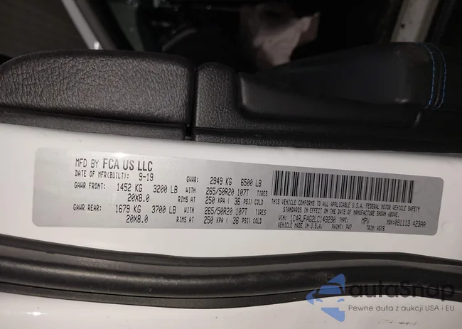 1C4RJFAG2LC149290: 43613708