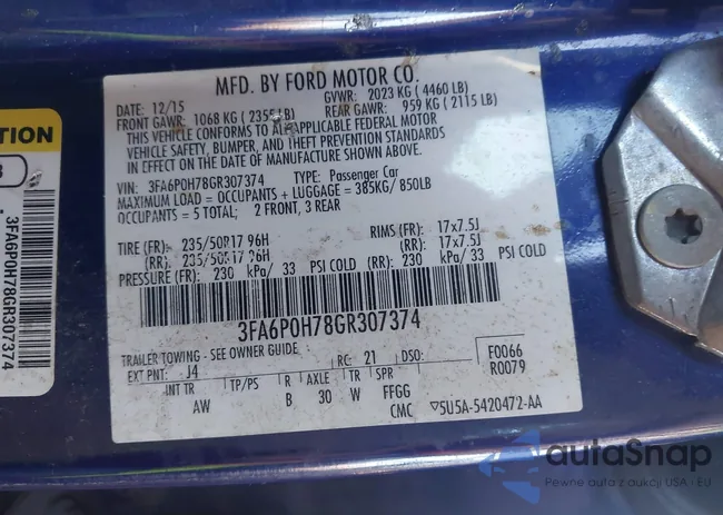 3FA6P0H78GR307374: 43613781