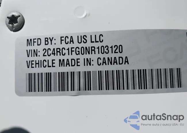 2C4RC1FG0NR103120: 43615445