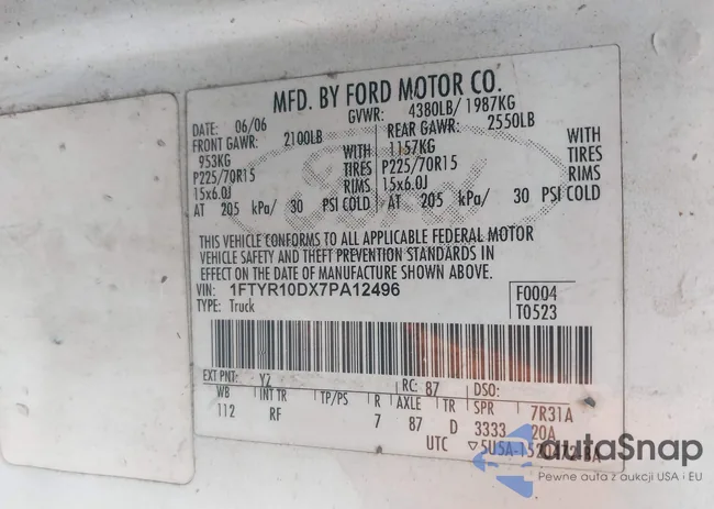 1FTYR10DX7PA12496: 43615799