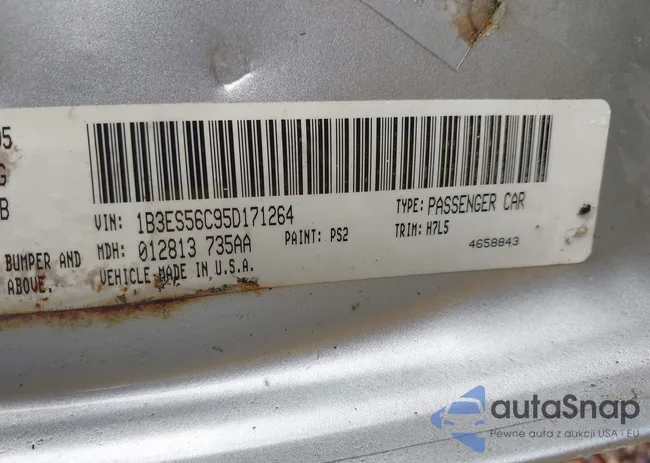 1B3ES56C95D171264: 43615185