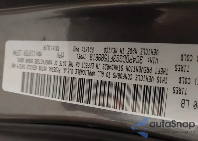 3C4PDDGG3FT589618: 43616537