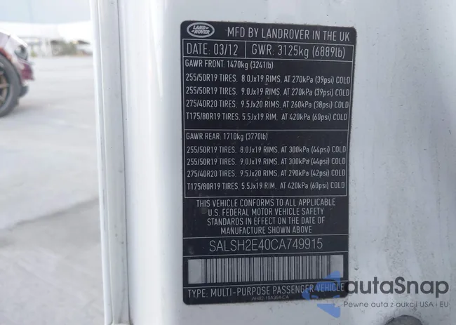 SALSH2E40CA749915: 43616558