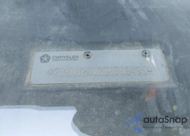 2B6HB23W2GK586495: 43616772