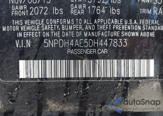 5NPDH4AE5DH447833: 43617559