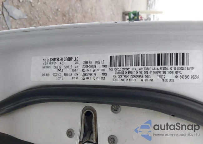 3C6TR5HT1DG568930: 43617779