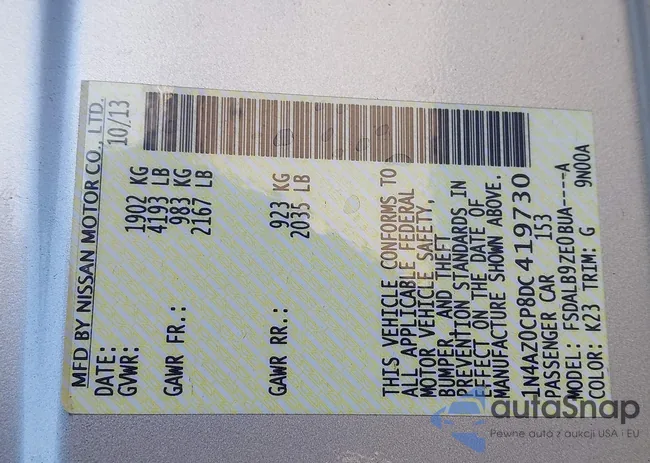 1N4AZ0CP8DC419730: 43618530