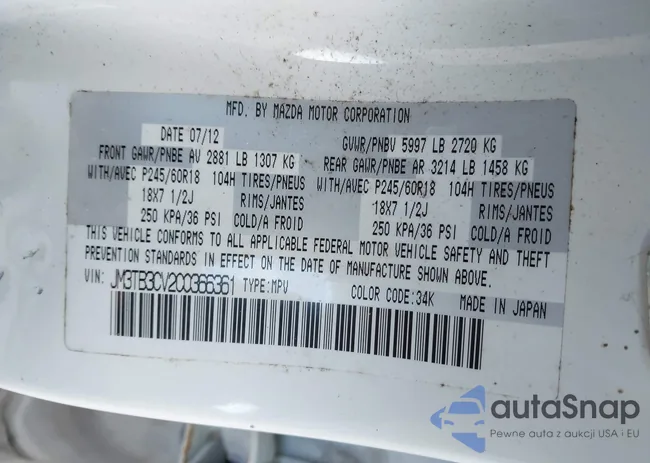 JM3TB3CV2C0366361: 43618679