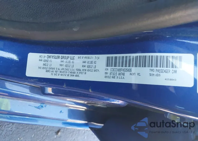 1C3CCCAB9FN535026: 43617908