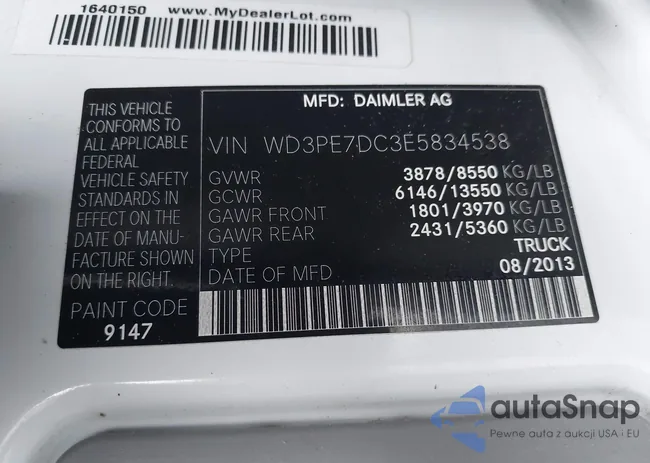 WD3PE7DC3E5834538: 43619635