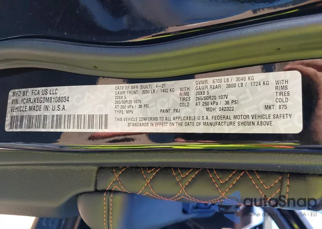 1C4RJKEG0M8108034: 43620804