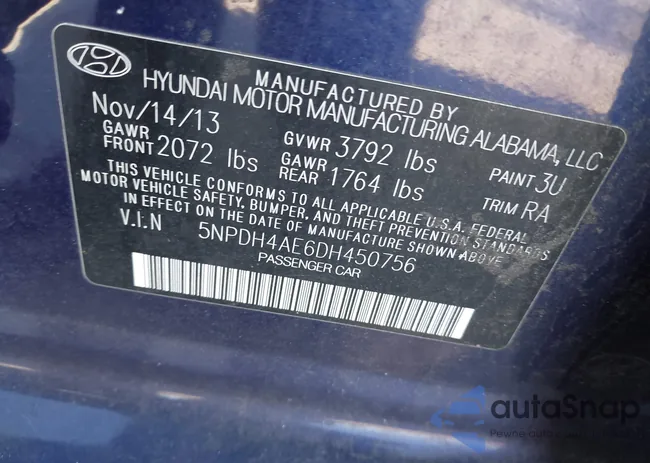 5NPDH4AE6DH450756: 43620883