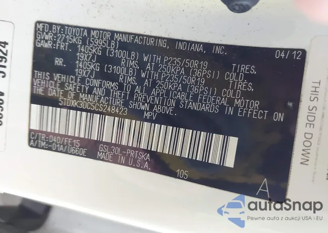 5TDXK3DC5CS248423: 43620179