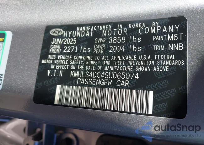 KMHLS4DG4SU065074: 43621208